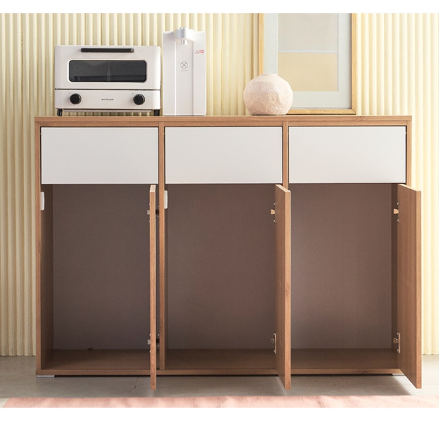 원목 디자인 대용량 업소용 재활용 분리수거함 편의점 쓰레기통