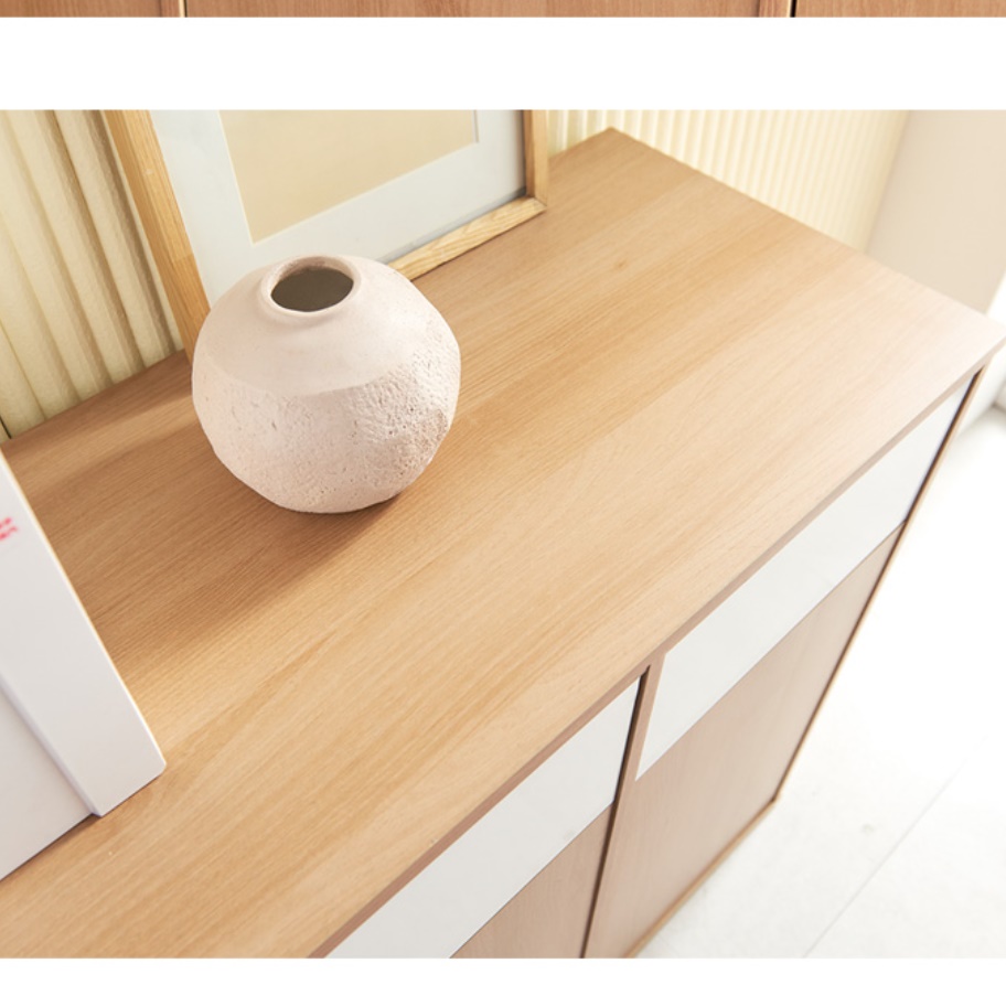 원목 디자인 대용량 업소용 재활용 분리수거함 편의점 쓰레기통