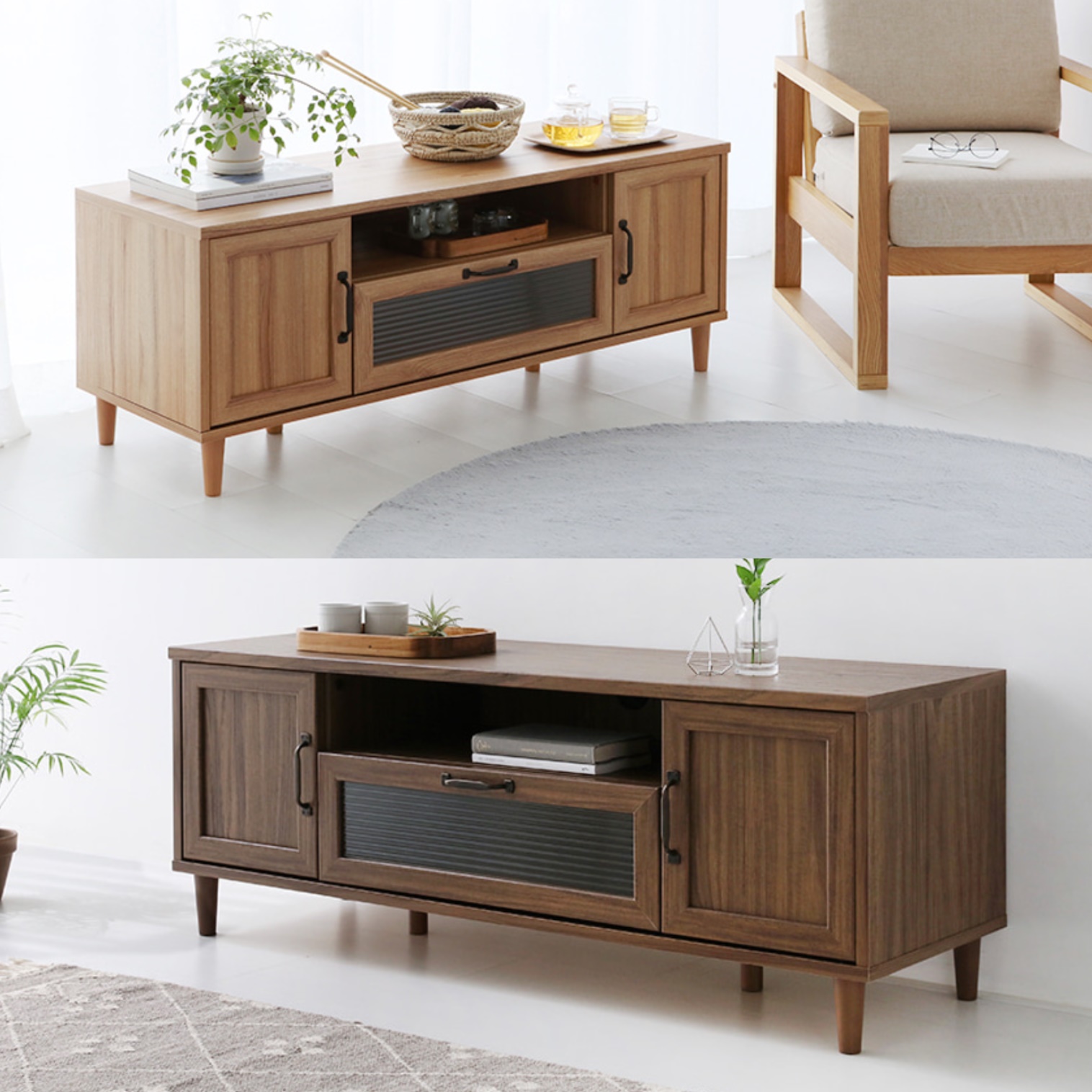 안방 TV 장 티브 다이 서랍장 오디오장식장 오디오장 키큰거실장 고급 엔틱 원룸 1200