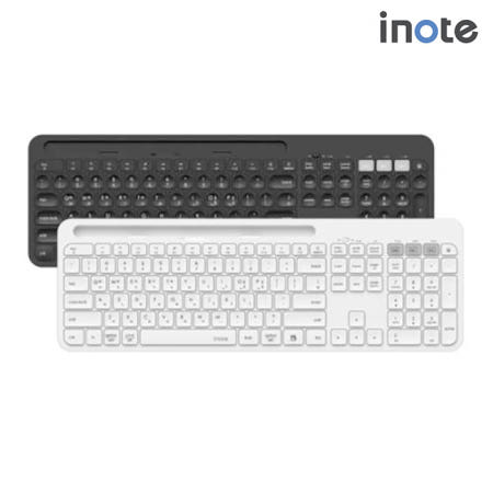 퓨전FNC K608RB 멀티 커넥트 블루투스 키보드(화이트)