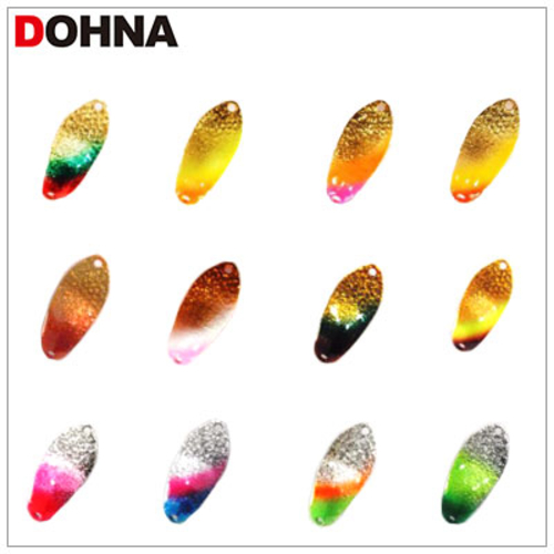 앵글러즈시스템 송어 스푼 낚시 루어 마이크로스푼 도나 GL컬러 2.0g