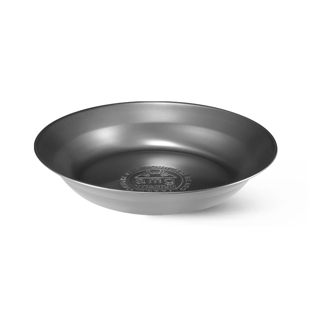 티타늄 캠핑접시 경량 캠핑용품 백패킹 접시 AMG 21cm 캠핑 식기 추천