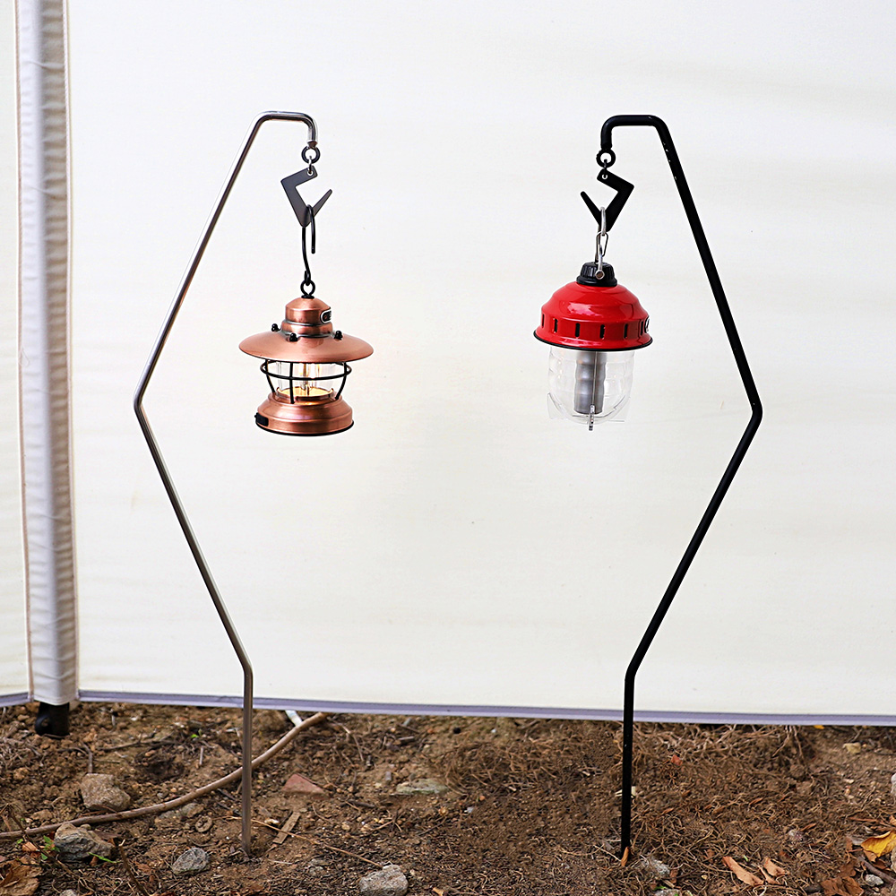 레드스노우 랜턴스탠드 파일드라이버 겸용 테이블 경량 랜턴폴