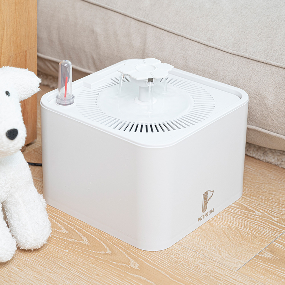 펫트리움 저소음 고양이 정수기 본품 1입 애견 고양이 급수기