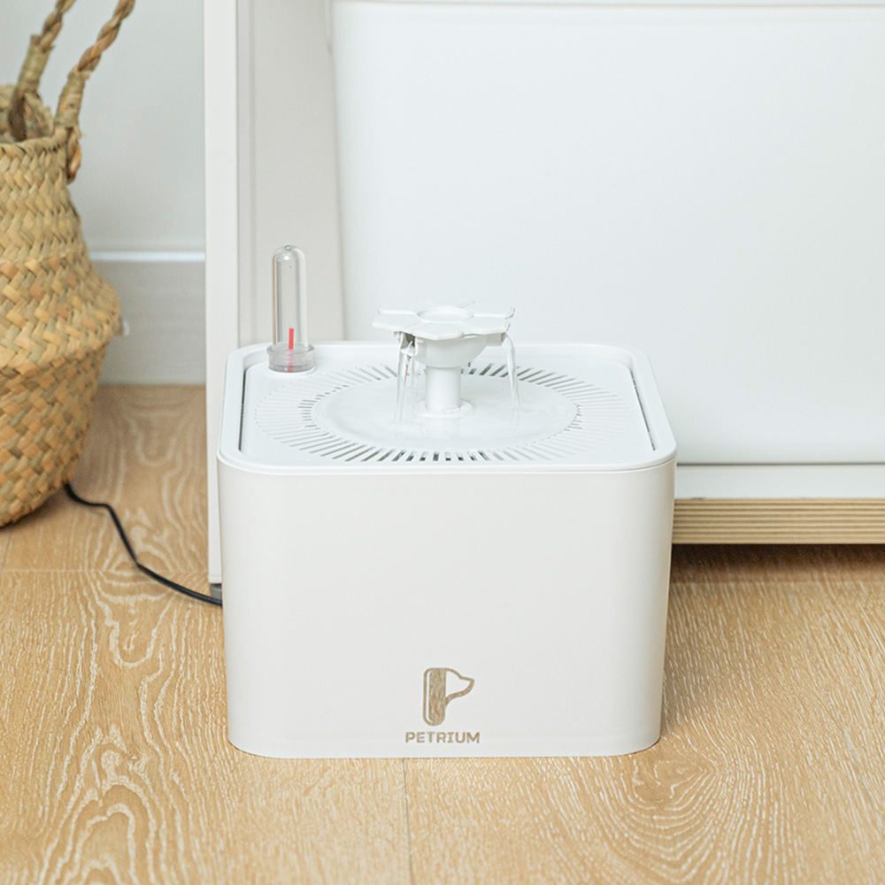 펫트리움 저소음 고양이 정수기 본품 1입 애견 고양이 급수기