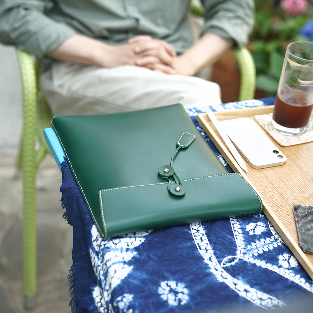 아이패드 프로 에어 가죽 파우치 로터프 LO-P8830 / 태블릿 케이스 포트폴리오백 - 상세 이미지 3
