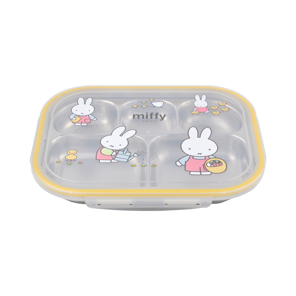 파스텔 미피 가방 스텐 식판 도시락 유아 어린이 소풍 유치원 도시락통 준비물 캐릭터식기 - 상세 이미지 5