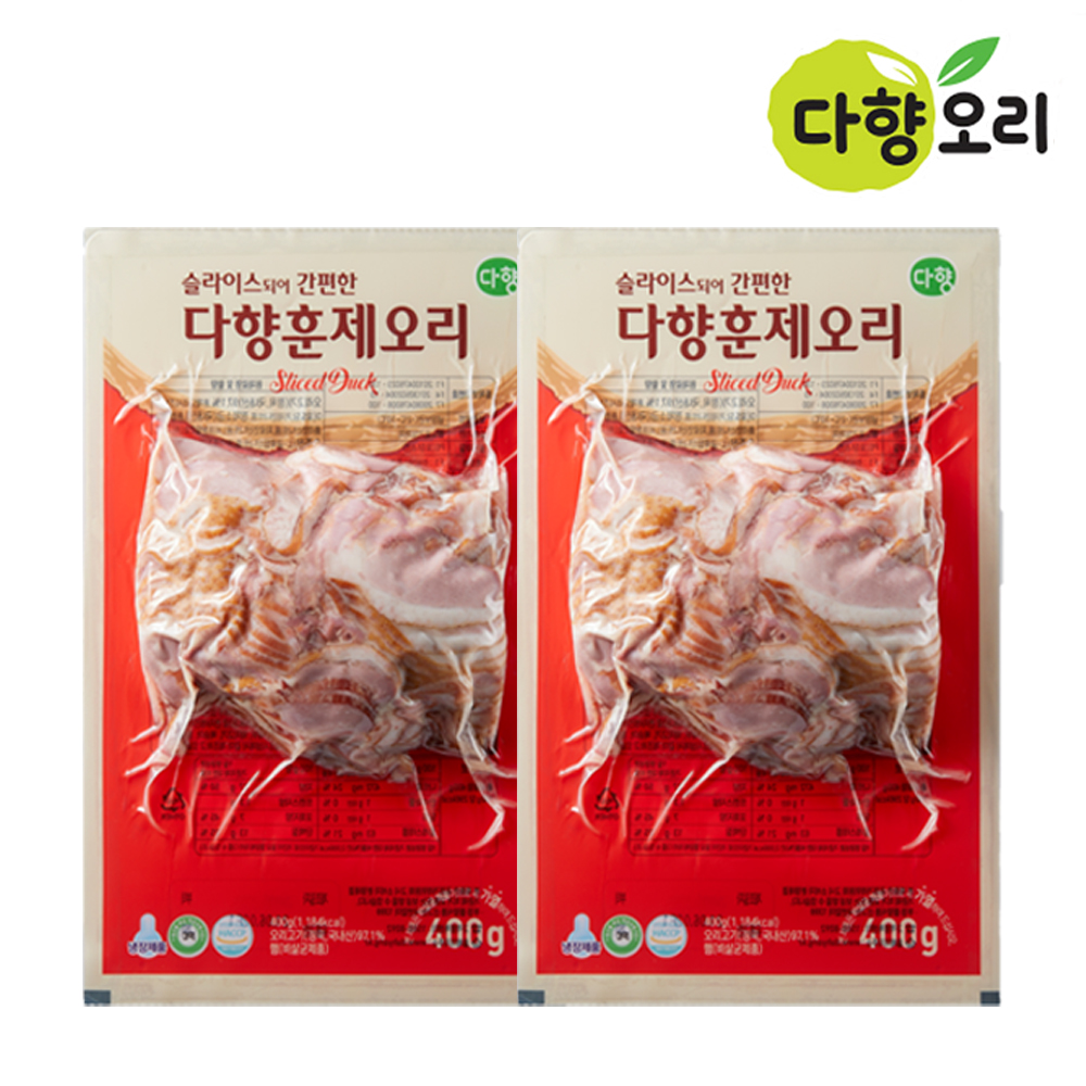 다향 오리 슬라이스 훈제 오리고기 400g - 상세 이미지 5