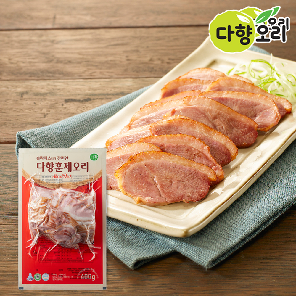 다향 오리 슬라이스 훈제 오리고기 400g - 상세 이미지 2