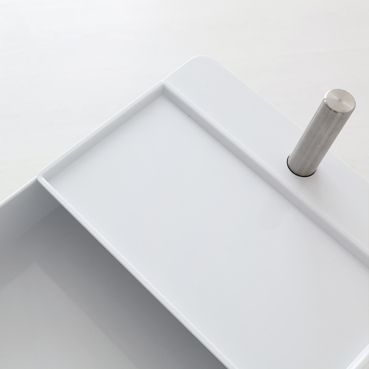 빙그리 회전서랍 트롤리 7단 화이트 5753.2681