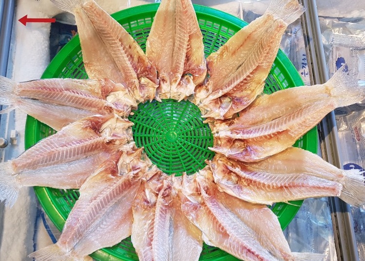 제주 동문시장 수입산 생선 옥돔대 옥두어 대 2kg(8.9마리)옥돔 선물세트 반건조 옥돔구이