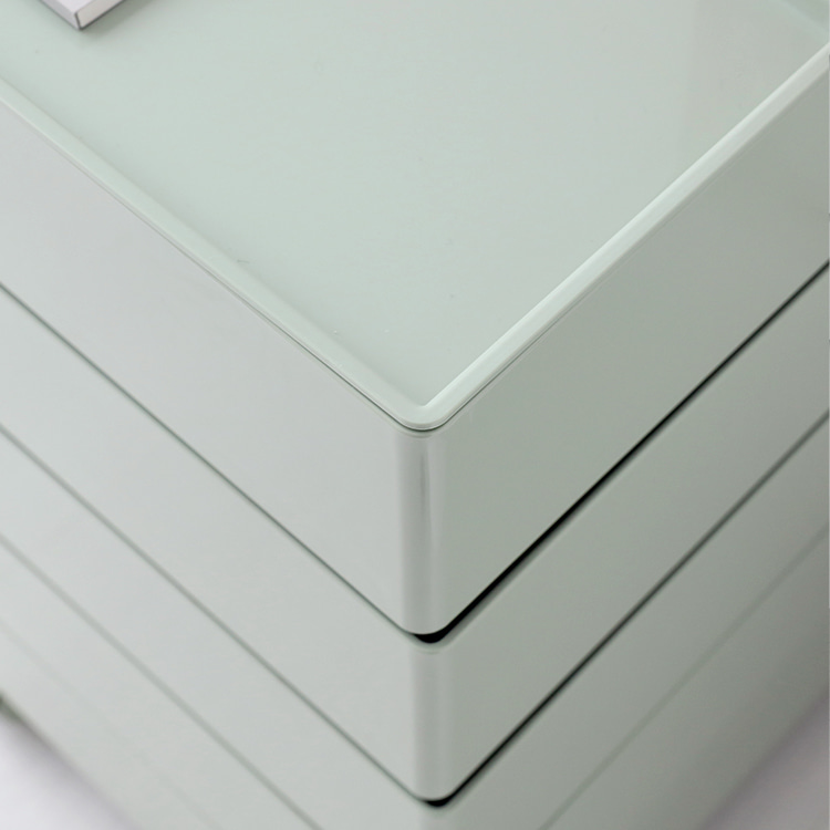 빙그리 회전서랍 트롤리 5단 그린 3325.9215