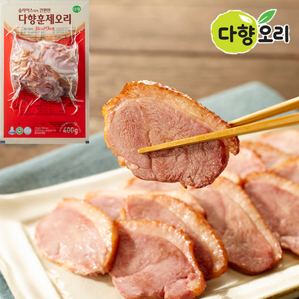 다향 오리 슬라이스 훈제 오리고기 400g - 상세 이미지 3