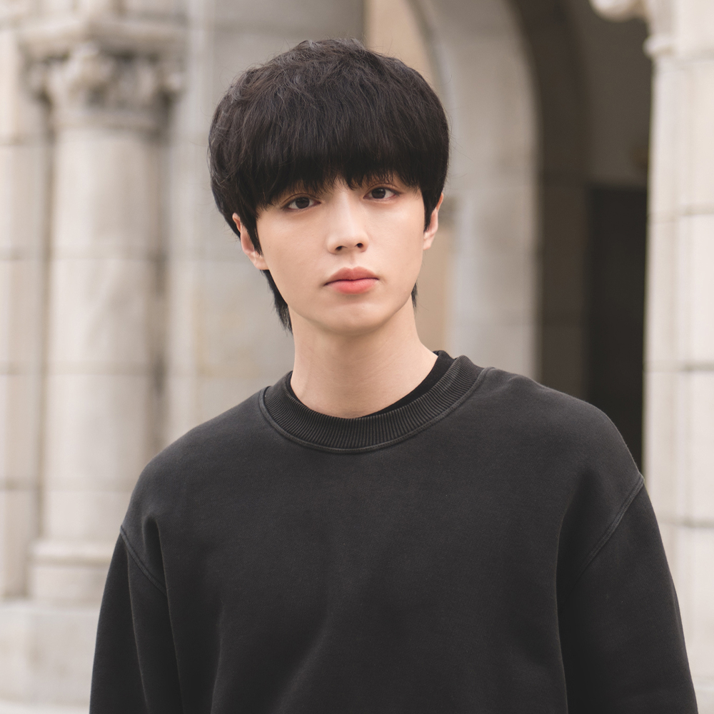 투블럭 남자가발 쉐도우 루즈스핀펌 - 상품 이미지