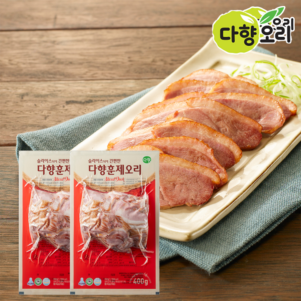 다향 오리 슬라이스 훈제 오리고기 400g 이미지 6