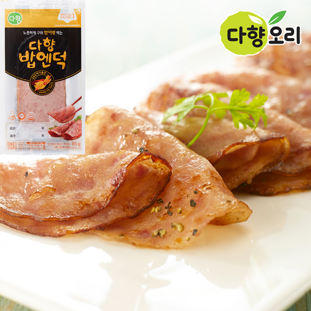 다향오리 밥에 싸먹는 밥엔덕 슬라이스 85g 10팩 이미지 4