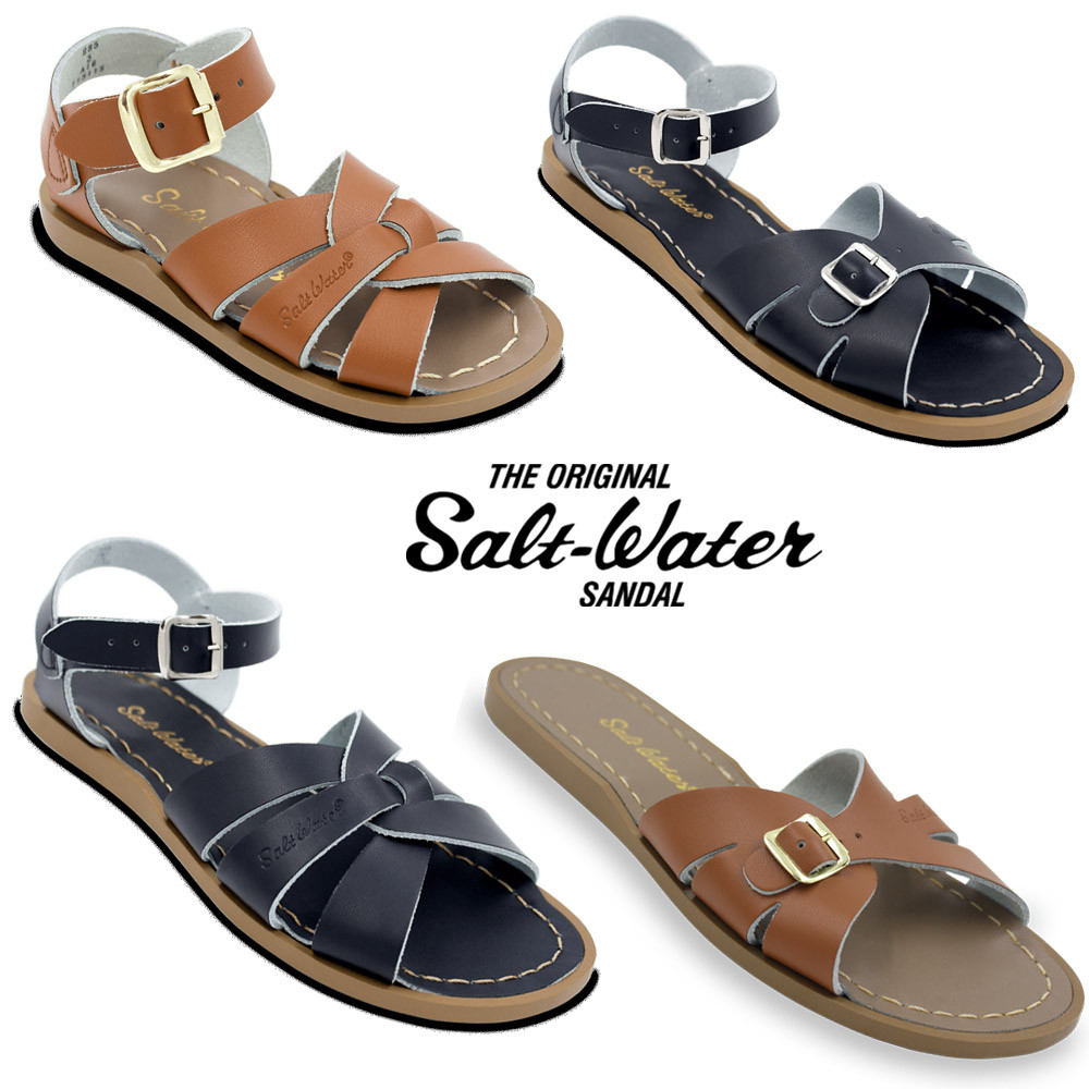 솔트워터 오리지널 샌들 800 슬리퍼 탄 클래식 여성용