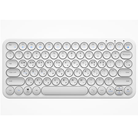 퓨전에프앤씨 아이노트 X-KEY 38BT (화이트) 블루투스 키보드