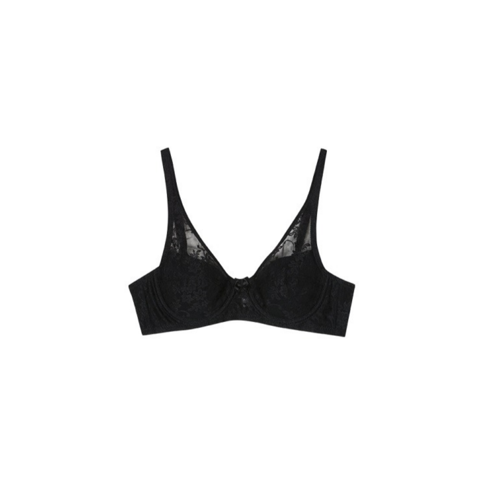 패드없는브라 국내생산 노패드 와이어있는브라 80B컵 85B컵 90B 95B 빅사이즈 마담 - 상세 이미지 4