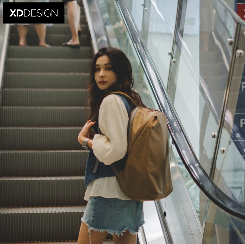 엑스디디자인 대학생 직장인 캐주얼 스마트 기능성 노트북 백팩 바비소프트