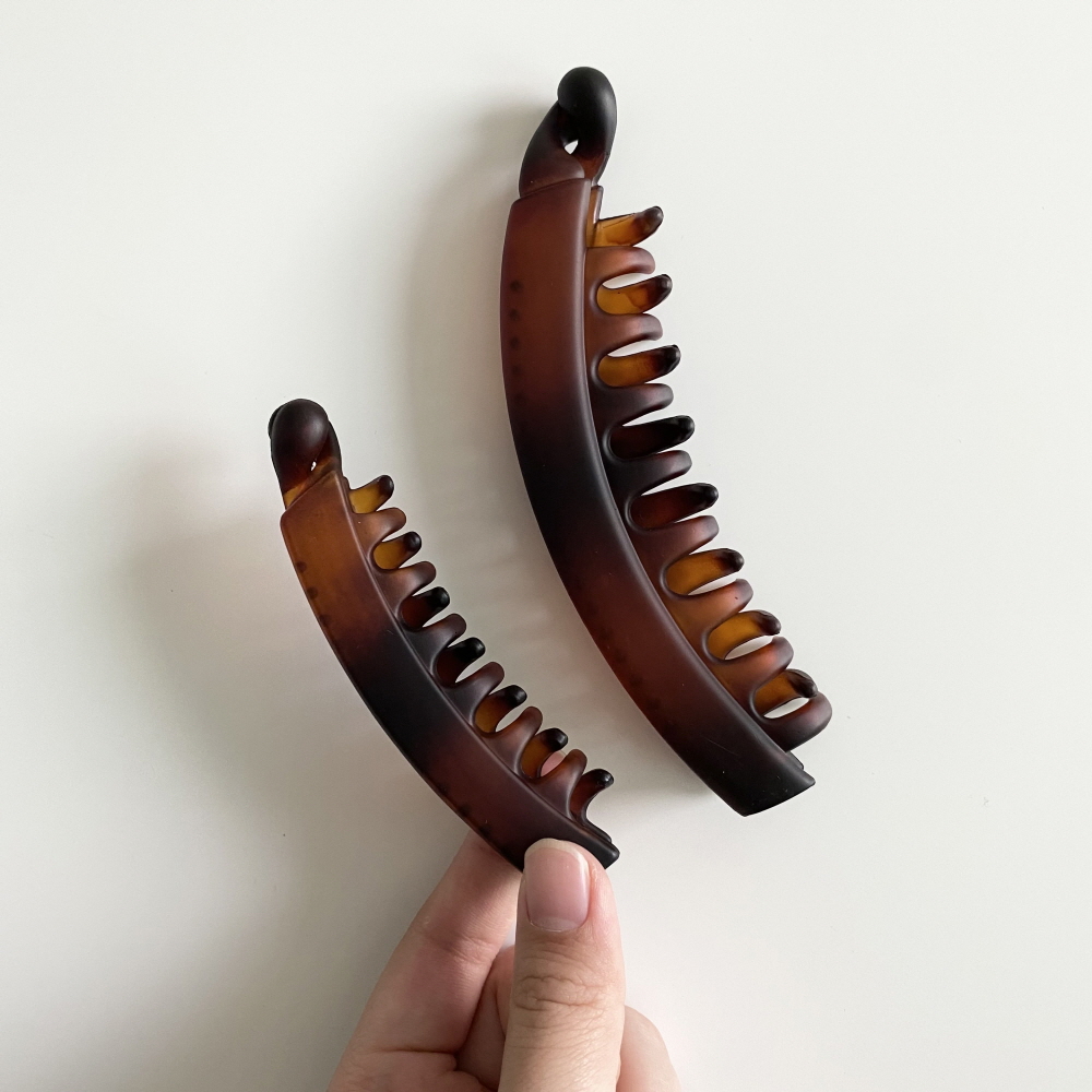 올림머리 헤어집게 바나나핀 심플 헤어핀 헤어악세사리 추천