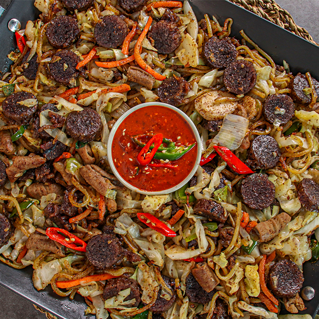 신림동 순대타운 맛집 백순대볶음 밀키트 (넉넉한 3인분)