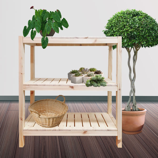 DIY 원목 선반 조립 예시