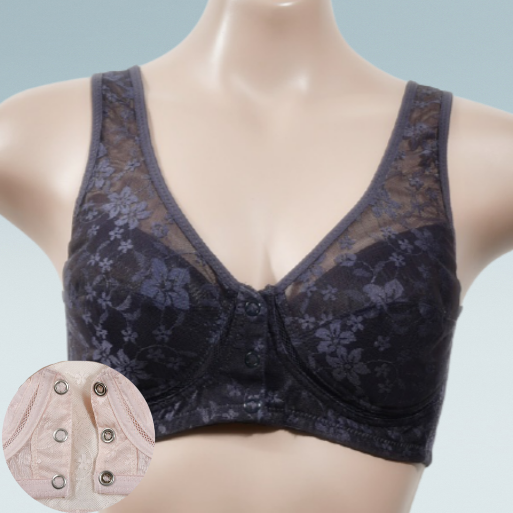 패드없는브라 노패드 앞후크브라 여밈 85B컵 90B컵 95B 100B 105B 110B - 메인 이미지