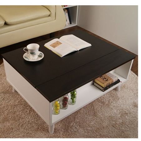 리프팅테이블 거실용 탁자 리프트 업 테이블 높은 소파 테이블