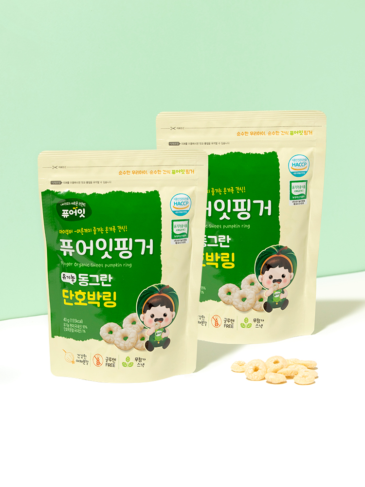 [1+1] 퓨어잇 야채링 아기과자