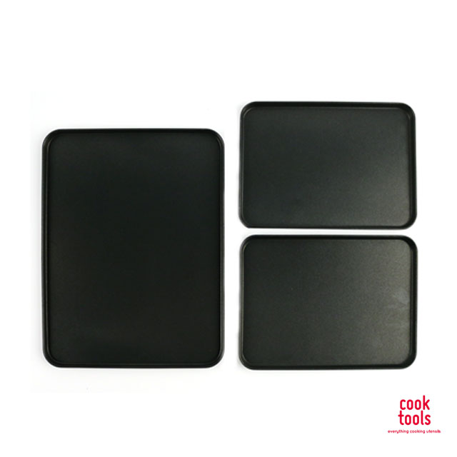 논스틱 양면코팅 가정용 미니오븐용 훼미리판 베이킹팬 쿠키팬 (소/대)