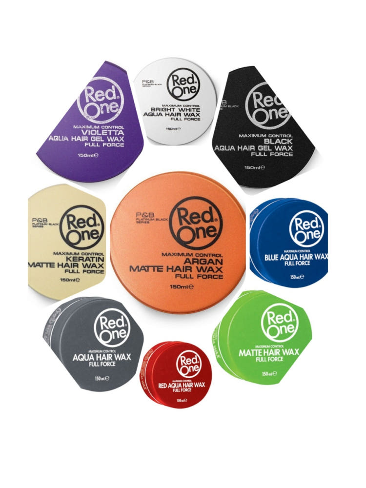 레드원 아쿠아 헤어 젤 왁스 풀 폴스 비올레타 150ml RedOne Aqua Hair Gel Wax Full Force