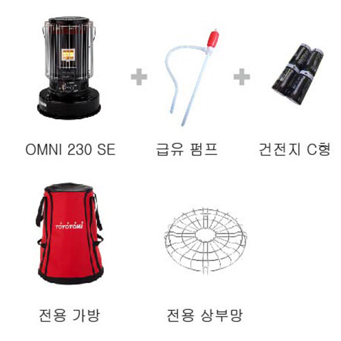 토요토미 옴니230SE 블랙 풀세트
