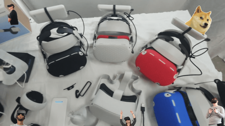 메타퀘스트3 s VR 스트랩 악세사리 실리콘 컨트롤러 배터리오픈커버 그립 오큘러스 - 상세 이미지 5