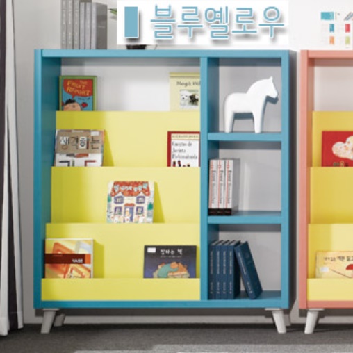 낮은 미니 아기 전면 책장 유아책장 아기방 아이들 - 상세 이미지 4
