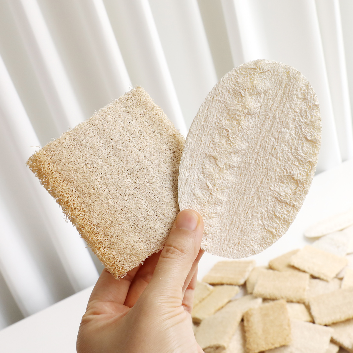 루파 천연수세미 생분해 친환경 주방 수세미 - 상품 이미지