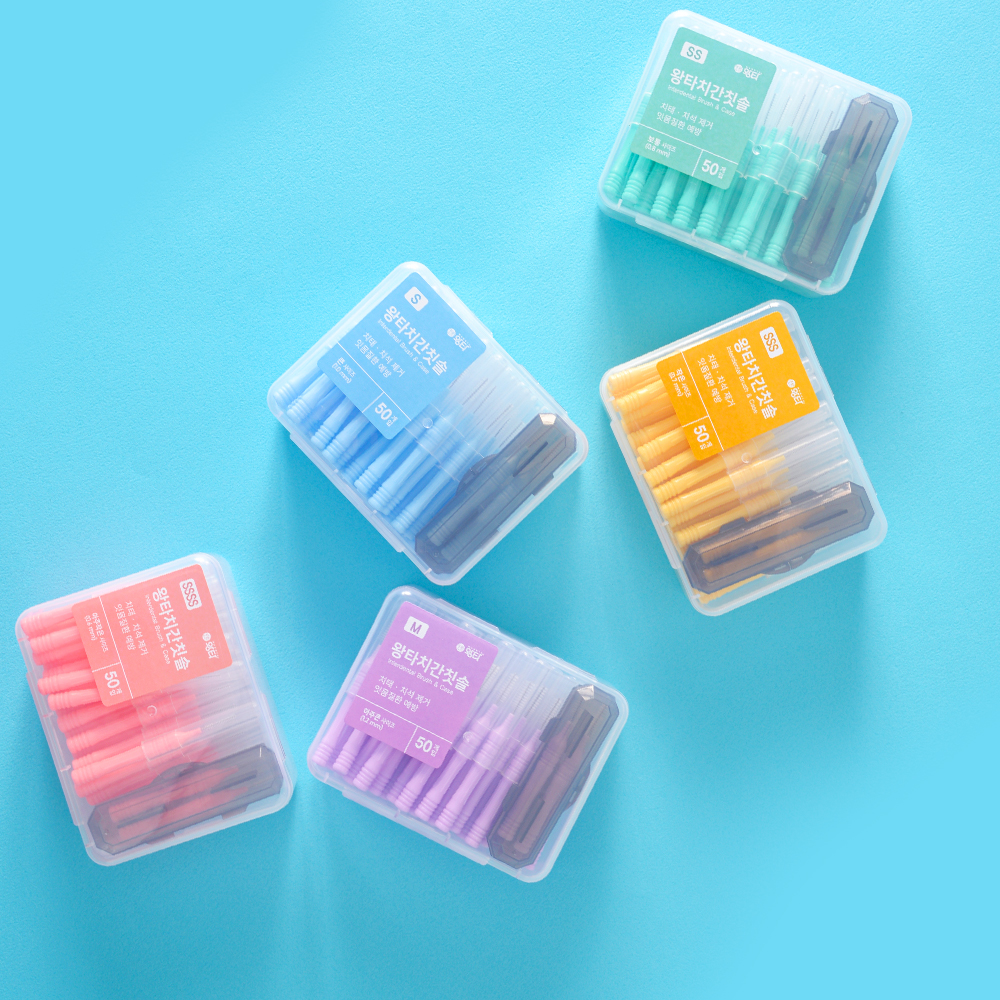 [복수구매 천원할인] 이 맛대로 골라 쓰는 왕타 치간칫솔