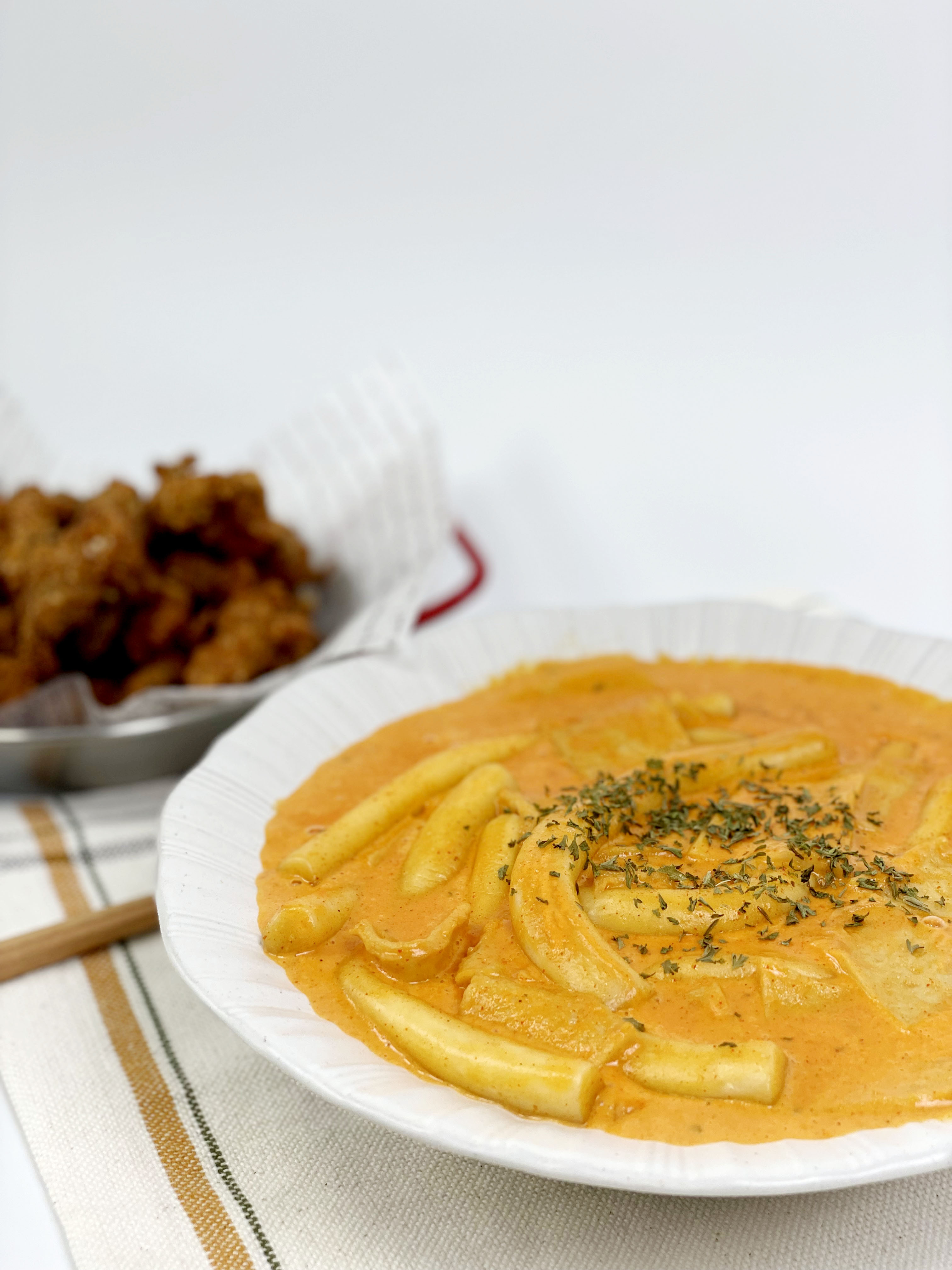 로제떡볶이 밀키트 2인분 밀떡 어묵 포함 450g - 상세 이미지 2