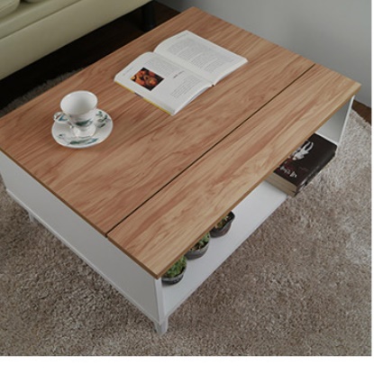 리프팅테이블 거실용 탁자 리프트 업 테이블 높은 소파 테이블