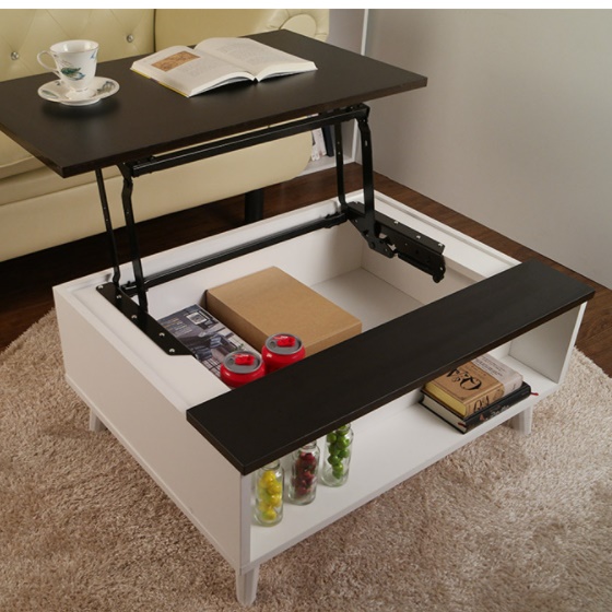 리프팅테이블 거실용 탁자 리프트 업 테이블 높은 소파 테이블