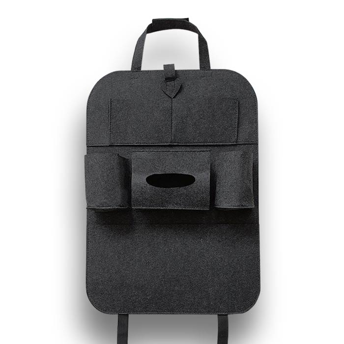 카프트 부직포 킥매트 자동차 시트백커버 포켓형 1개