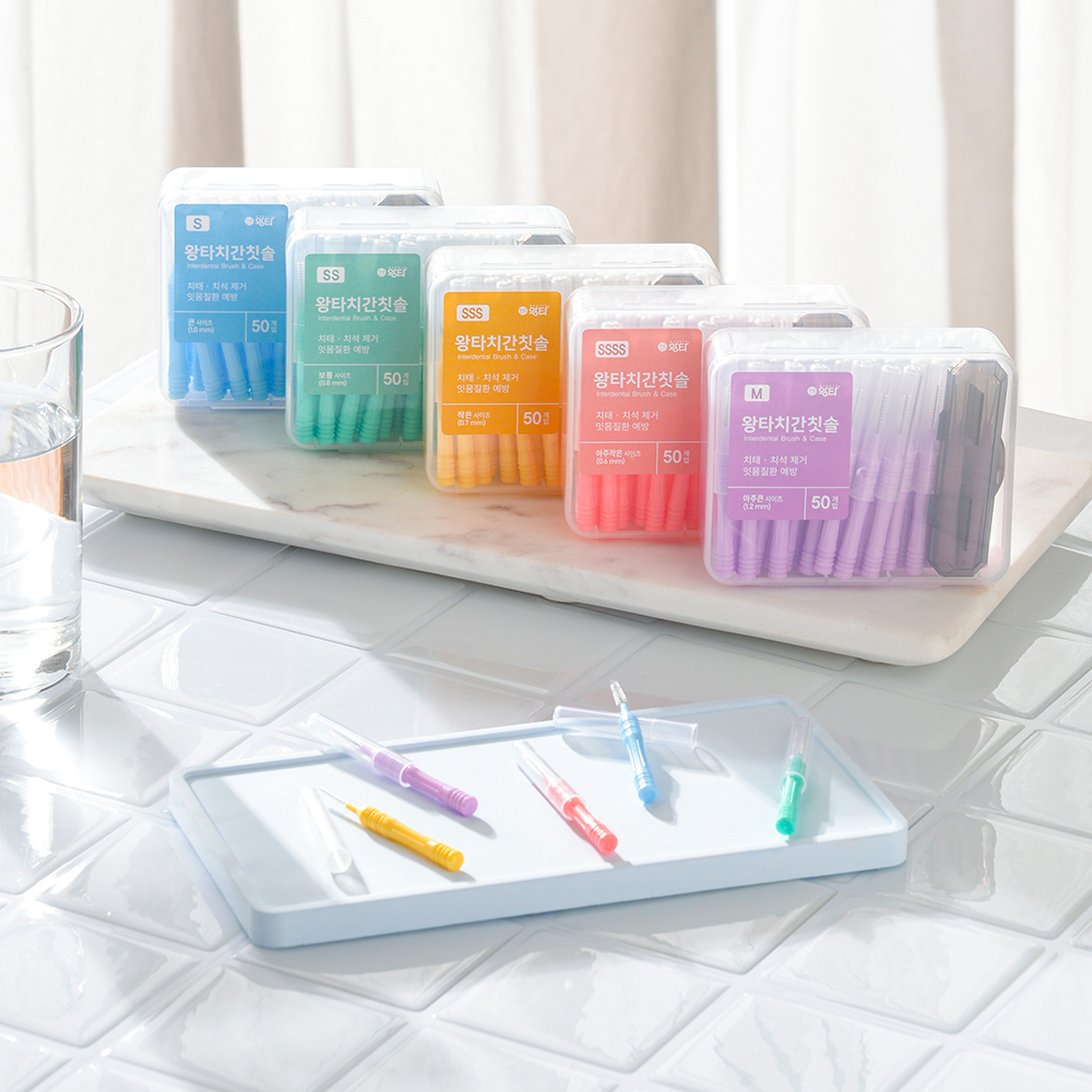 [복수구매 천원할인] 이 맛대로 골라 쓰는 왕타 치간칫솔