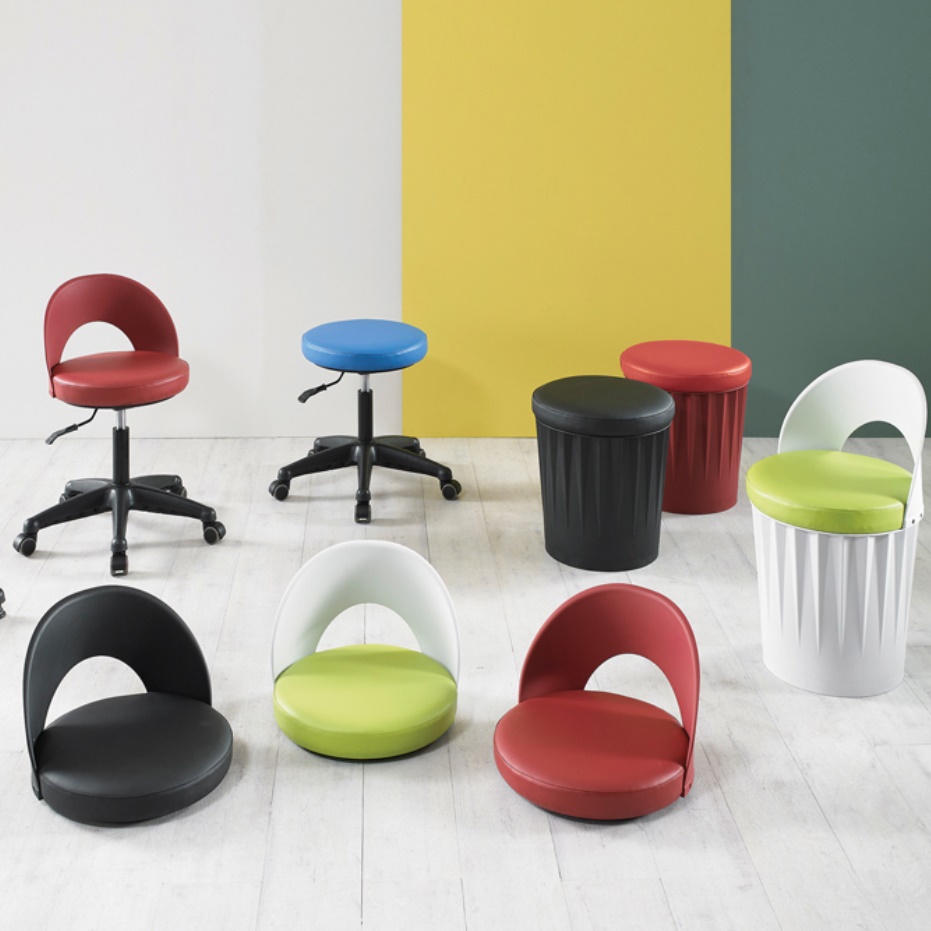 드럼통 높은스툴 깡통스툴 등받이 없는 의자 현관 스툴 동그란 동글이 촬영 수틀 전시 - 상세 이미지 3