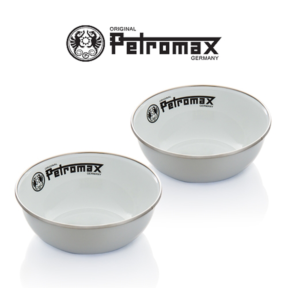페트로막스 에나멜 보울 캠핑용 그릇(2개입/화이트/PM-PX-BOWL-W) 파커스인터내셔널 정식 - 상품 이미지