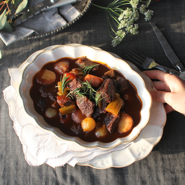 코스타노바 올리바 빈티지 예쁜 카페 브런치 플레이트 / 타원오븐접시 25cm