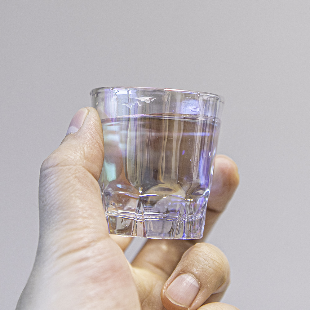 블랭크필 예쁜 오로라 홀로그램 소주잔 올레샷잔 집들이 선물 4p 세트