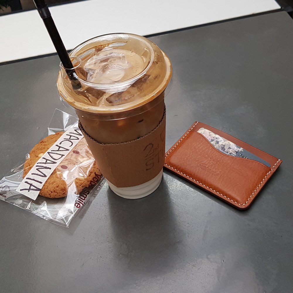 슬림 카드슬롯 소가죽 카드홀더 가죽공방 이니셜각인 (VOL9)