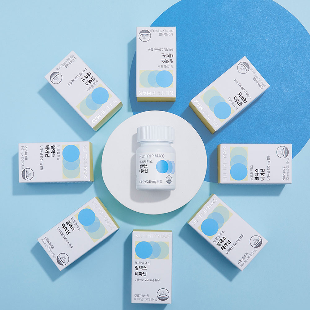 뉴트립 스트레스 긴장완화 릴렉스 L 테아닌 800mg 30정, 3개 - 상세 이미지 4