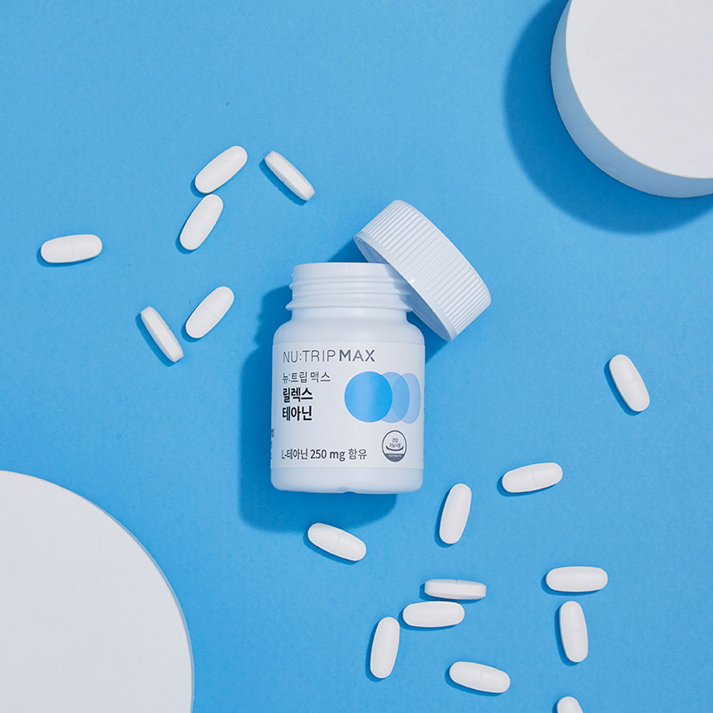 뉴트립 스트레스 긴장완화 릴렉스 L 테아닌 800mg 30정, 3개 - 상세 이미지 3