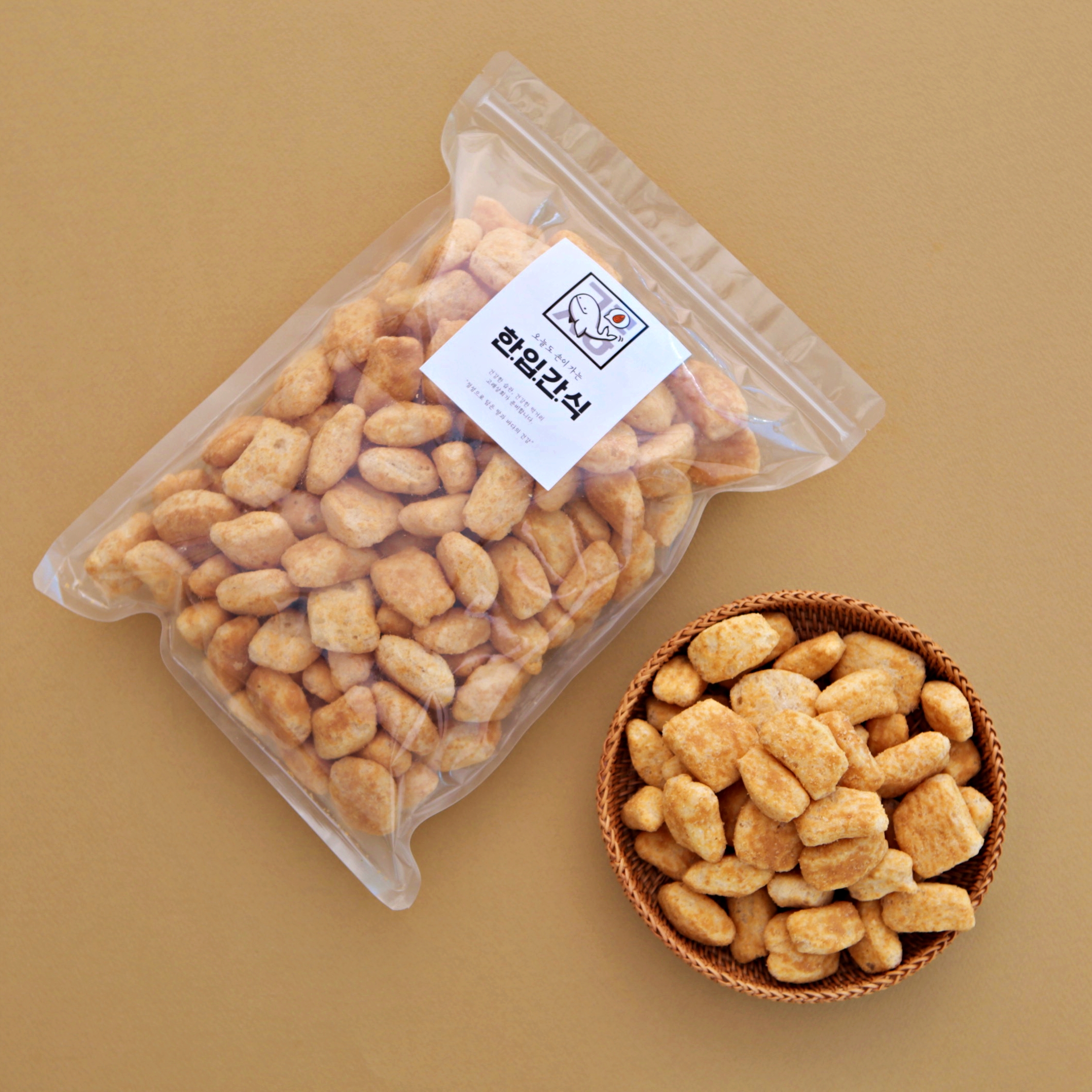 인절미과자 250g 어르신 임산부 아이 간식 집에서 맥주안주 고래상회 - 상품 이미지